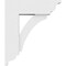 Ekena Millwork Standard Thorton Architectural Grade PVC Bracket with Traditional Ends, 3"W x 12"D x 14"H BKTP03X12X14THR01 - alternate 2